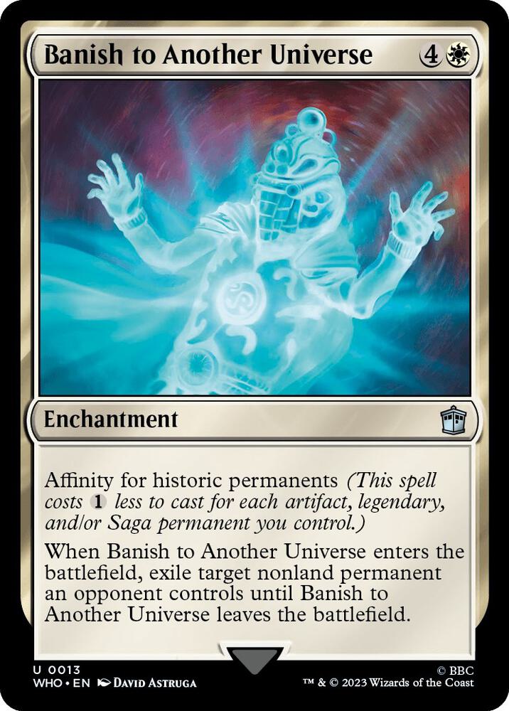 Banish to Another Universe (13) (WHO)