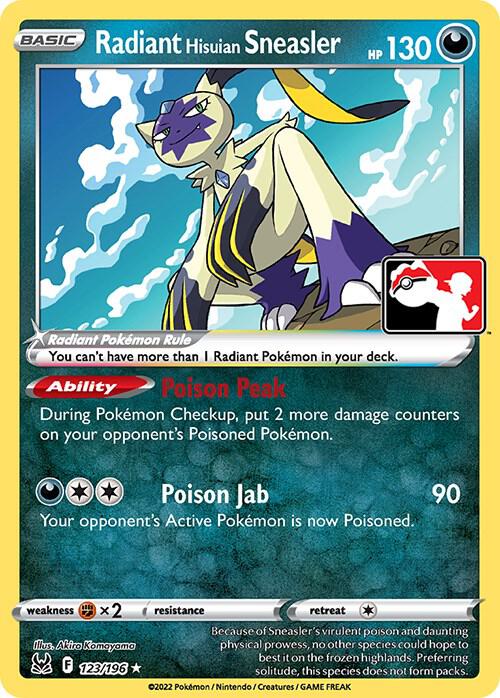 Radiant Hisuian Sneasler - 123/196 (123/196)