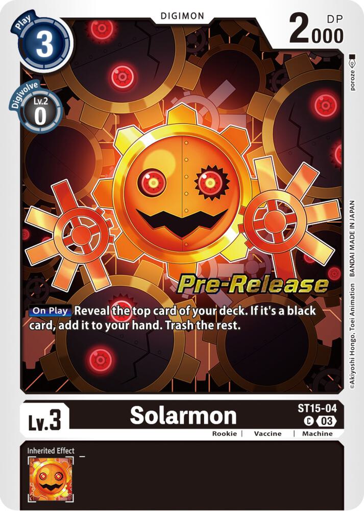 Solarmon (ST15-04 C) (ST-15_PR)