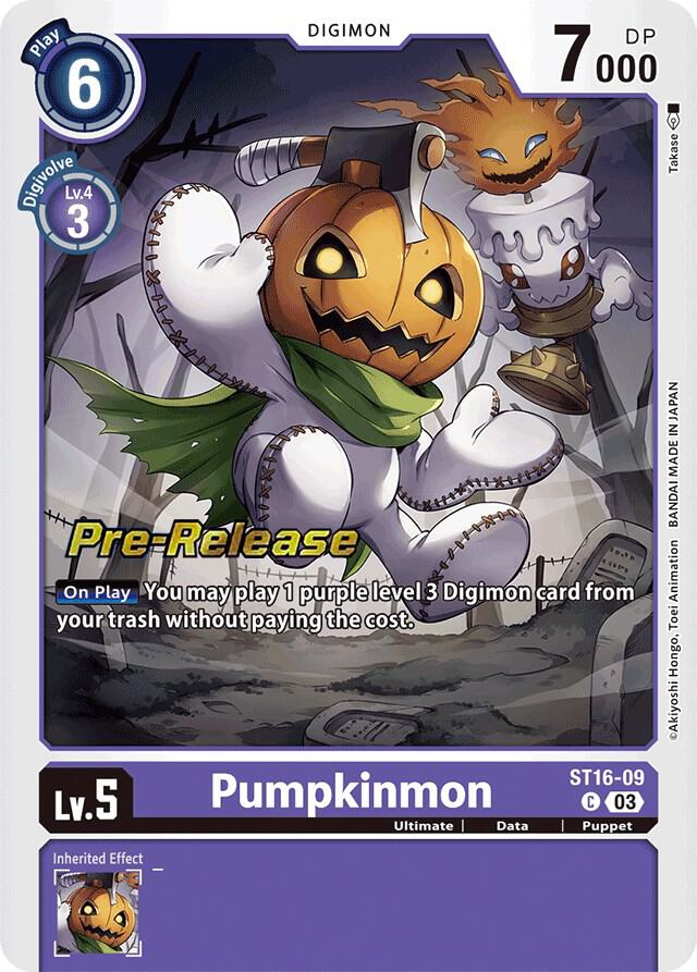 Pumpkinmon (ST16-09 C) (ST-16_PR)