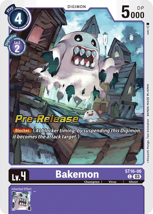 Bakemon (ST16-06 C) (ST-16_PR)
