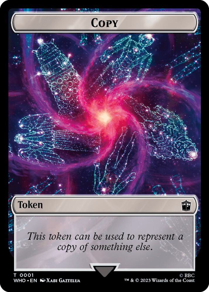 Copy // Clue (0021) Double-Sided Token (1 // 21) (WHO)