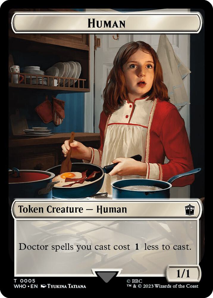 Human (0005) // Food (0026) Double-Sided Token (5 // 26) (WHO)