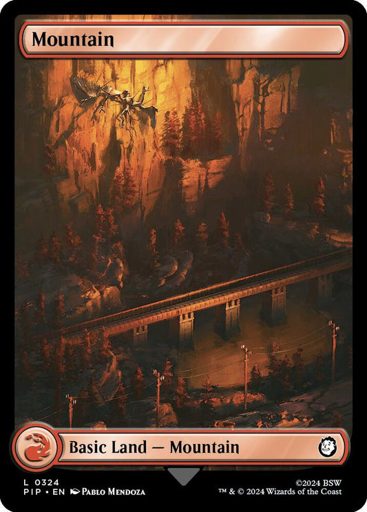 Image for Mountain (0324) (324) (PIP) - Magic: The Gathering