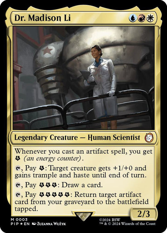 Image for Dr. Madison Li (3) (PIP) - Magic: The Gathering
