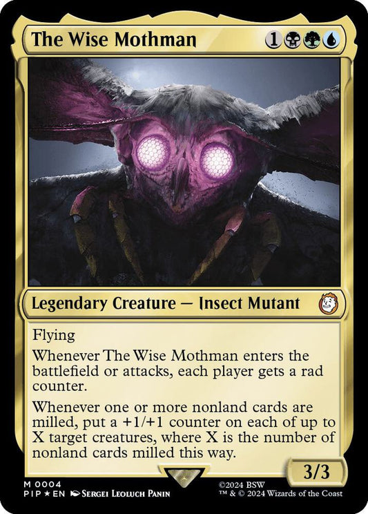 Image for The Wise Mothman (4) (PIP) - Magic: The Gathering