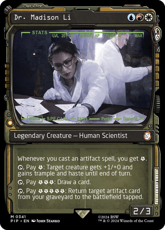 Image for Dr. Madison Li (Showcase) (341) (PIP) - Magic: The Gathering