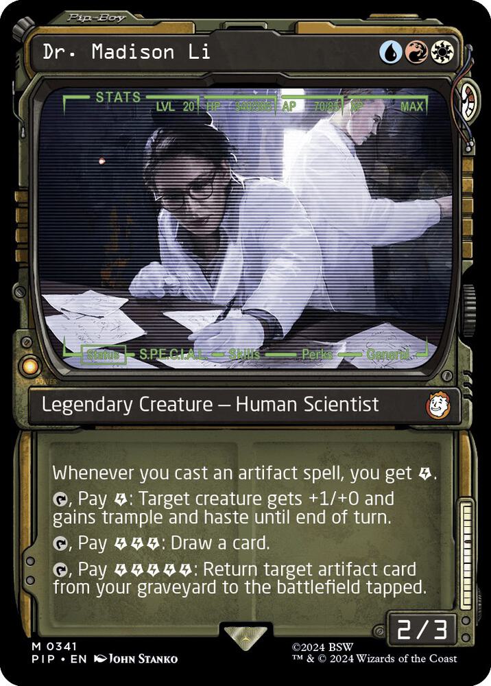 Dr. Madison Li (Showcase) (341) (PIP)