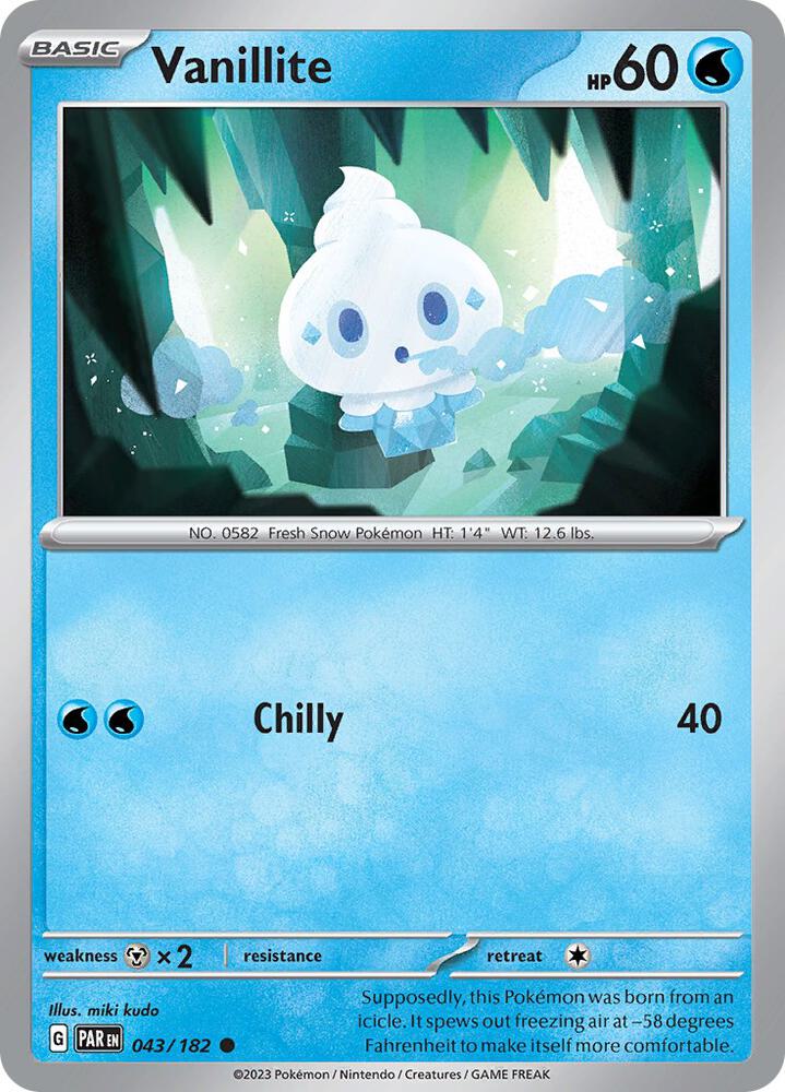 Vanillite (043/182) (PAR)