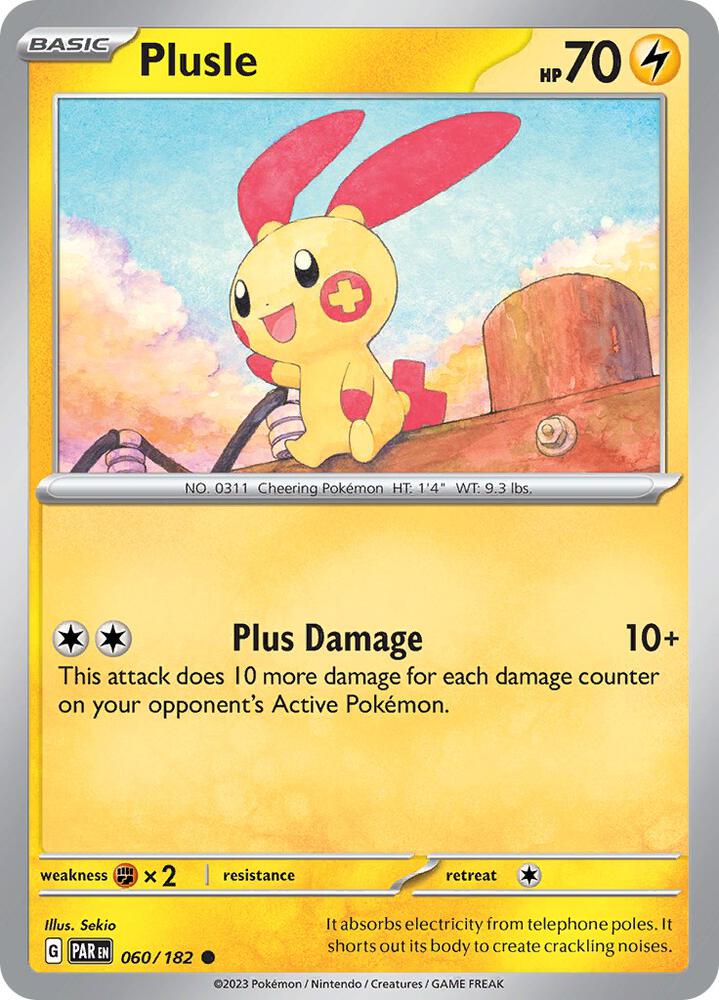 Plusle - 060/182 (060/182) (PAR)