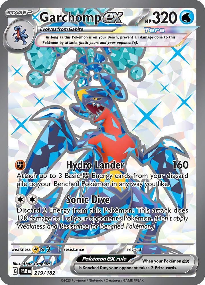 Garchomp ex - 219/182 (219/182) (PAR)