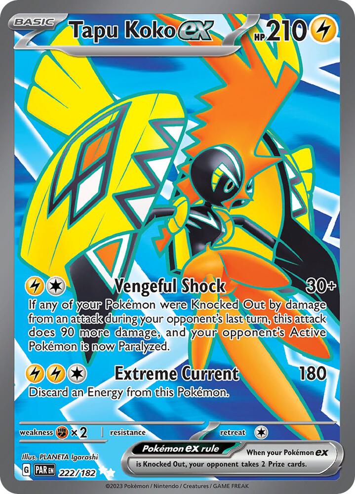 Tapu Koko ex - 222/182 (222/182) (PAR)