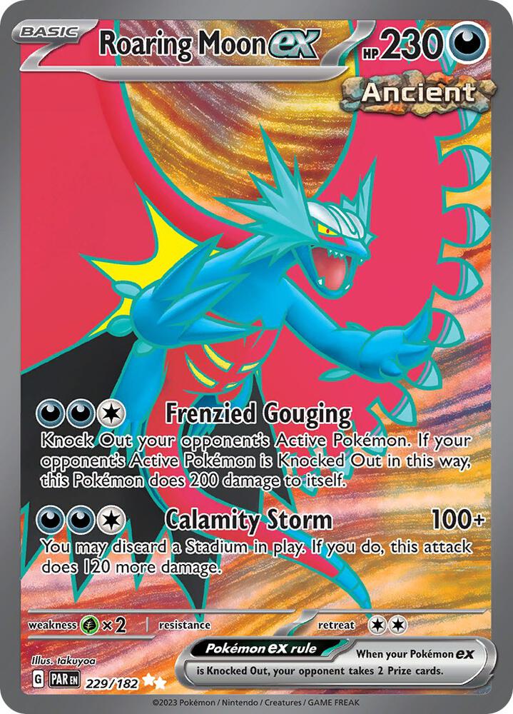Roaring Moon ex - 229/182 (229/182) (PAR)