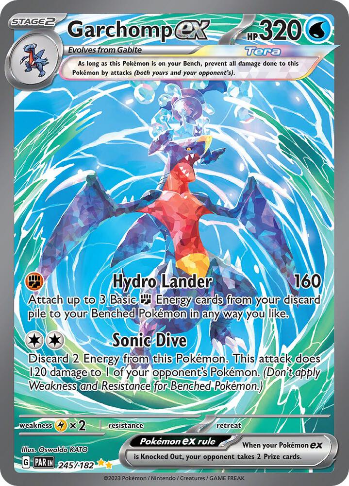Garchomp ex - 245/182 (245/182) (PAR)