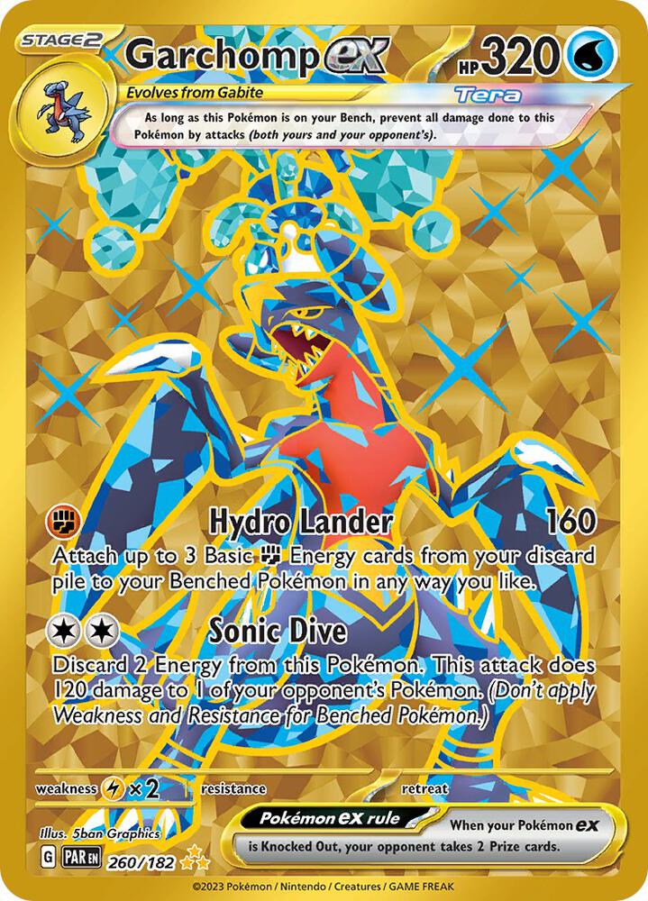 Garchomp ex - 260/182 (260/182) (PAR)