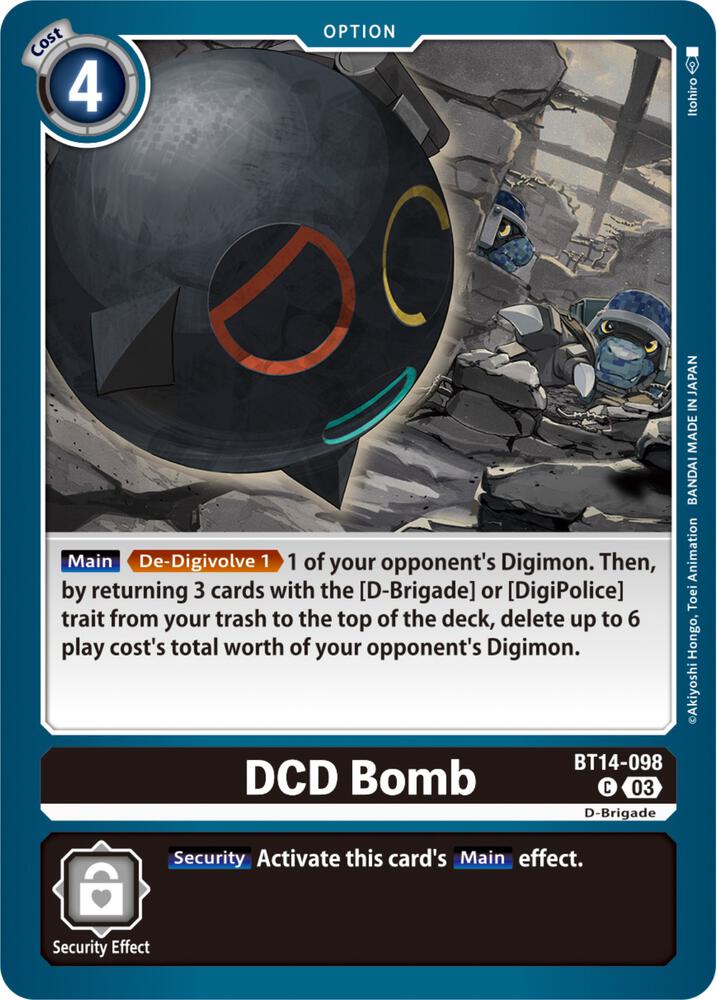 DCD Bomb (BT14-098 C) (BT-14)