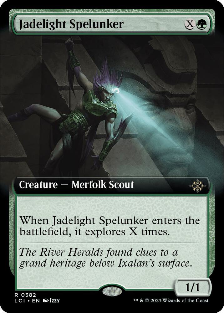 Jadelight Spelunker (Extended Art) (382) (LCI)
