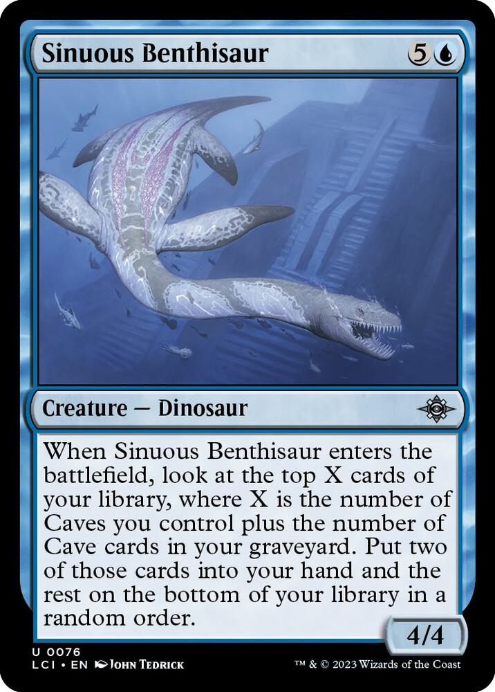 Sinuous Benthisaur (76) (LCI)