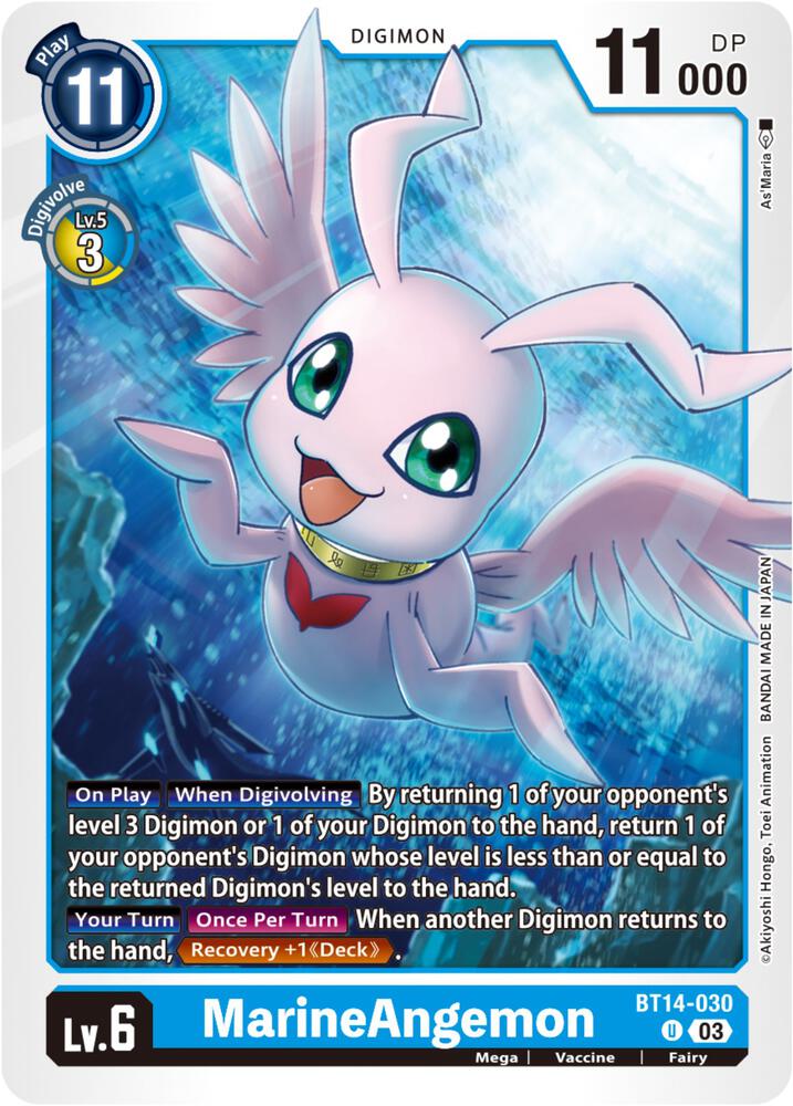 MarineAngemon (BT14-030 U) (BT-14)