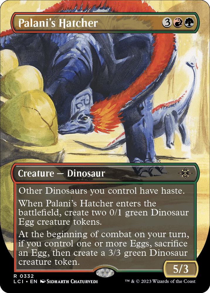 Palani's Hatcher (Borderless) (332) (LCI)
