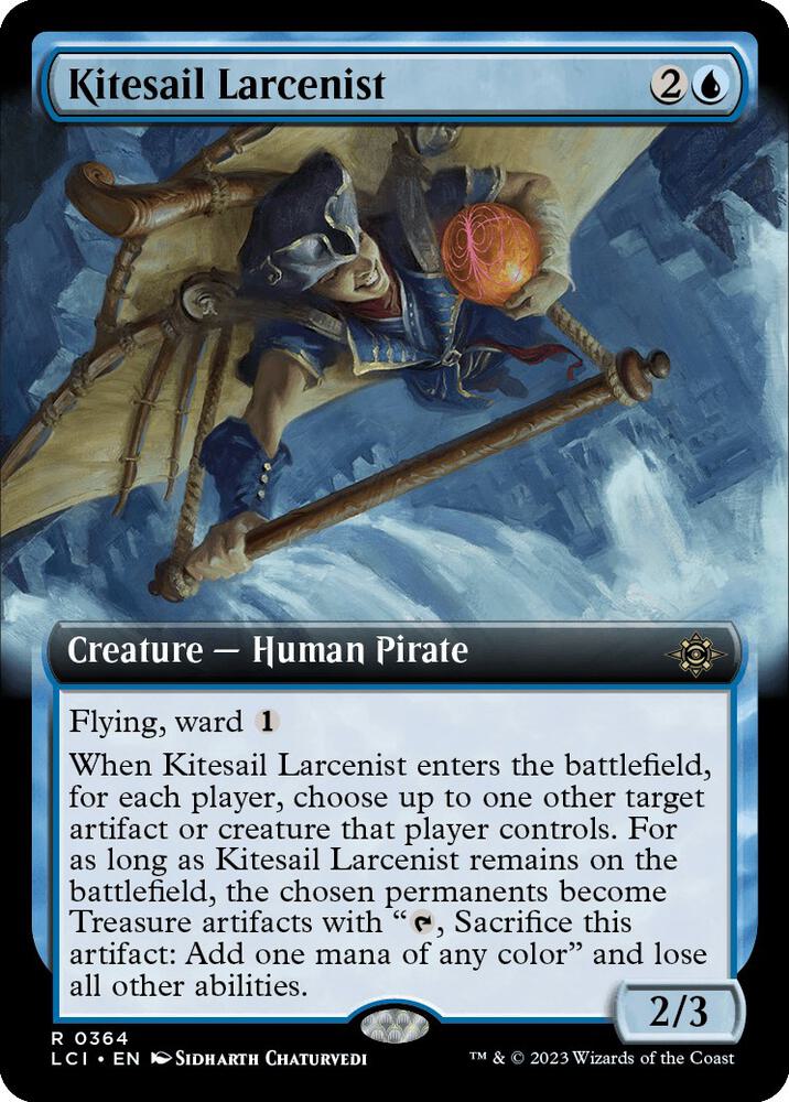Kitesail Larcenist (Extended Art) (364) (LCI)