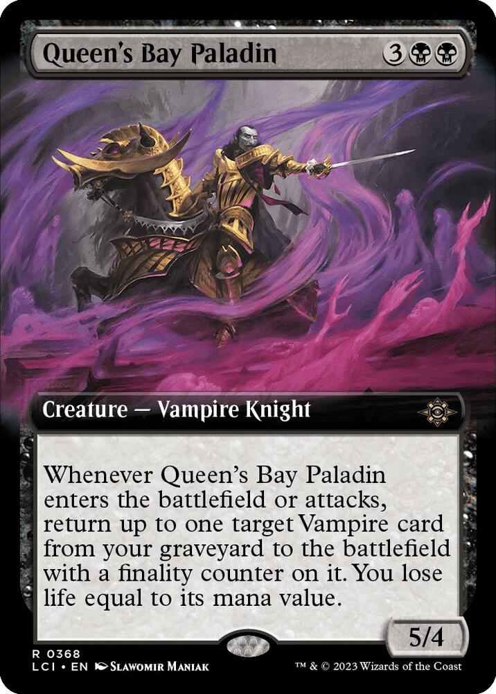 Queen's Bay Paladin (Extended Art) (368) (LCI)