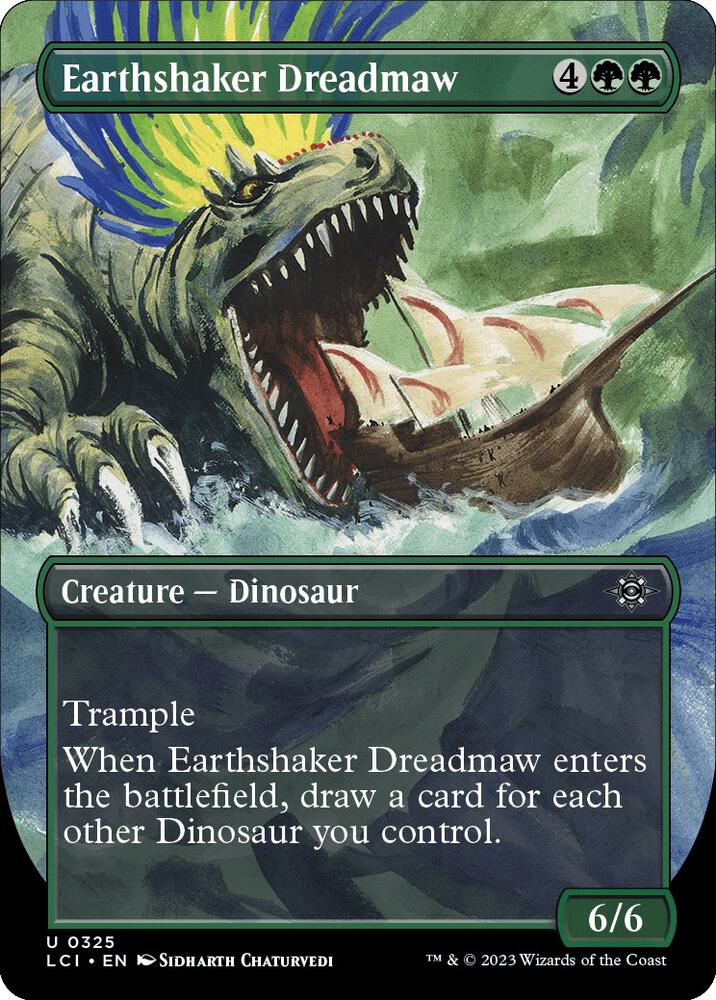 Earthshaker Dreadmaw (Borderless) (325) (LCI)