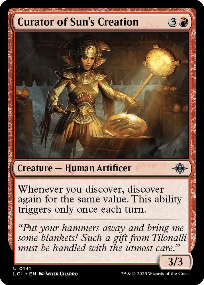Curator of Sun's Creation (141) (LCI)