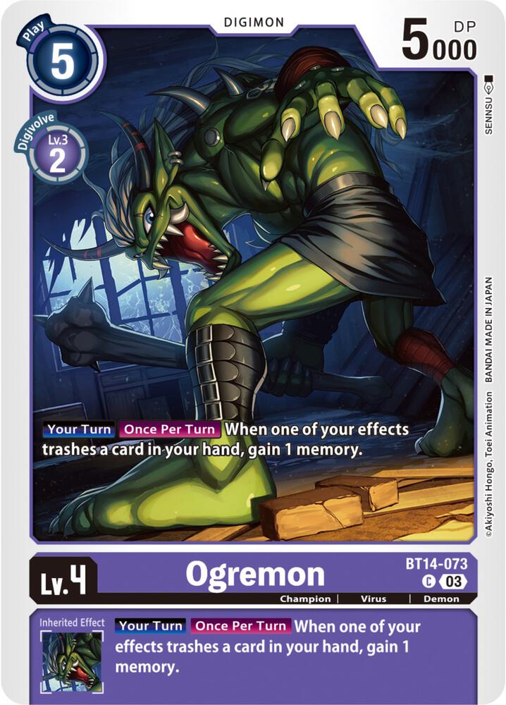 Ogremon (BT14-073 C) (BT-14)