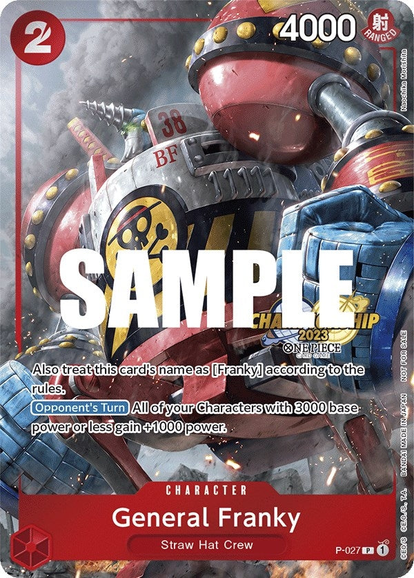General Franky (CS 2023 Event Pack) (P-027) (OP-PR)
