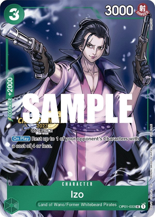 Izo (CS 2023 Celebration Pack) (OP01-033) (OP-PR)