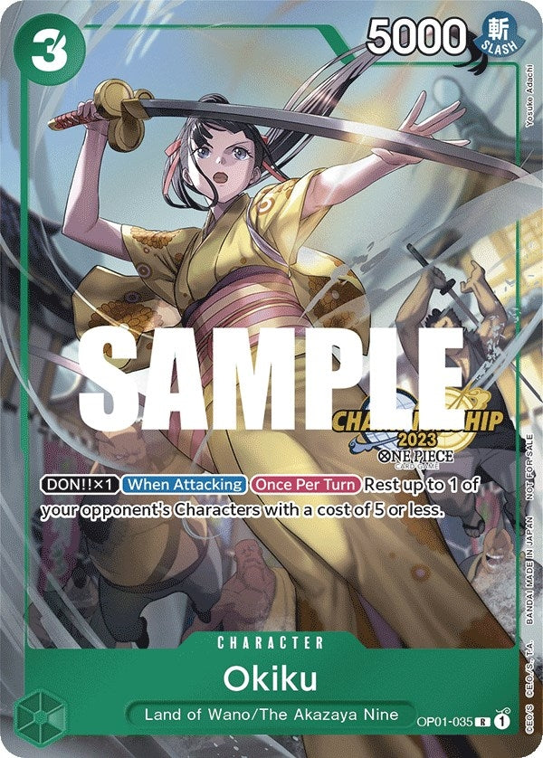 Okiku (CS 2023 Celebration Pack) (OP01-035) (OP-PR)
