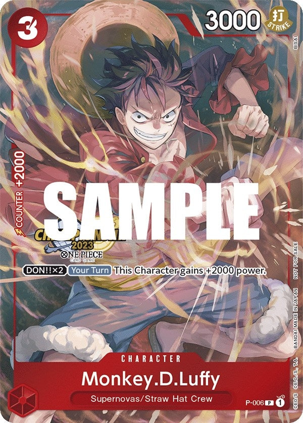 Monkey.D.Luffy (006) (CS 2023 Celebration Pack) (P-006) (OP-PR)