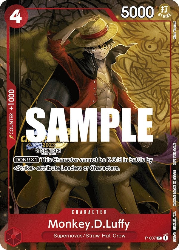Monkey.D.Luffy (007) (CS 2023 Celebration Pack) (P-007) (OP-PR)
