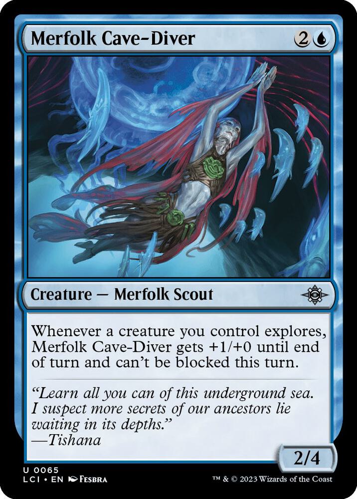 Merfolk Cave-Diver (65) (LCI)
