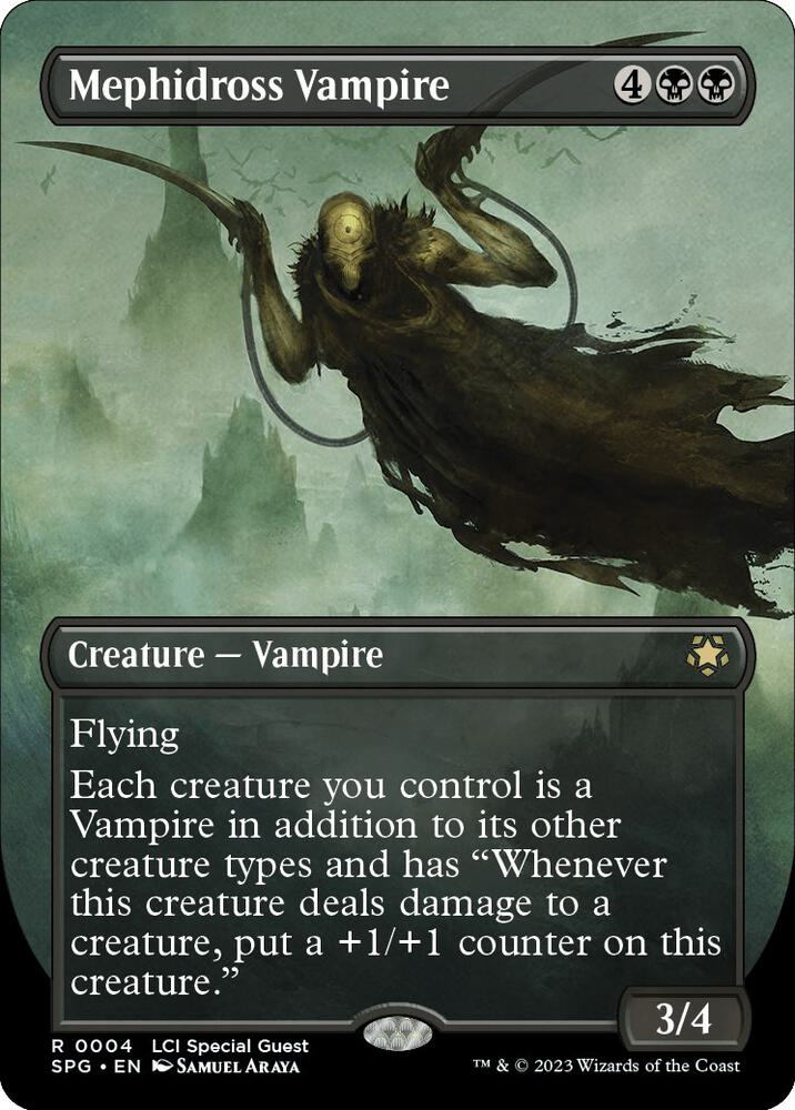Mephidross Vampire (Borderless) (4) (SPG)