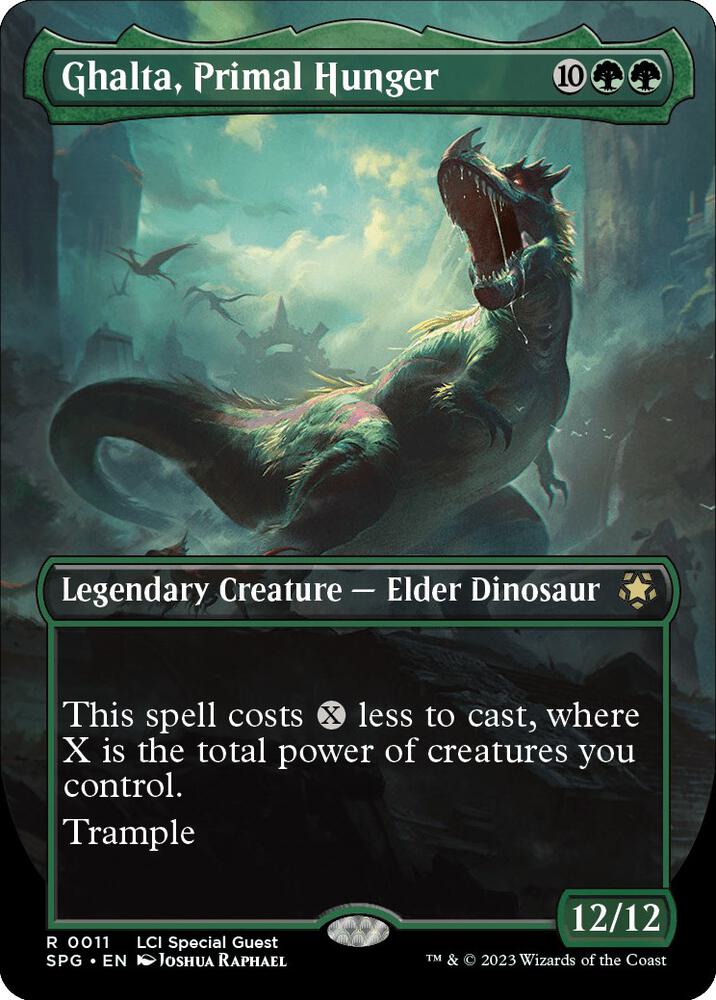 Ghalta, Primal Hunger (Borderless) (11) (SPG)