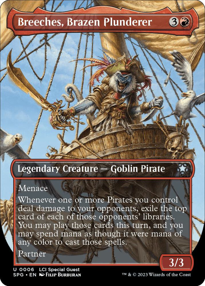 Breeches, Brazen Plunderer (Borderless) (6) (SPG)