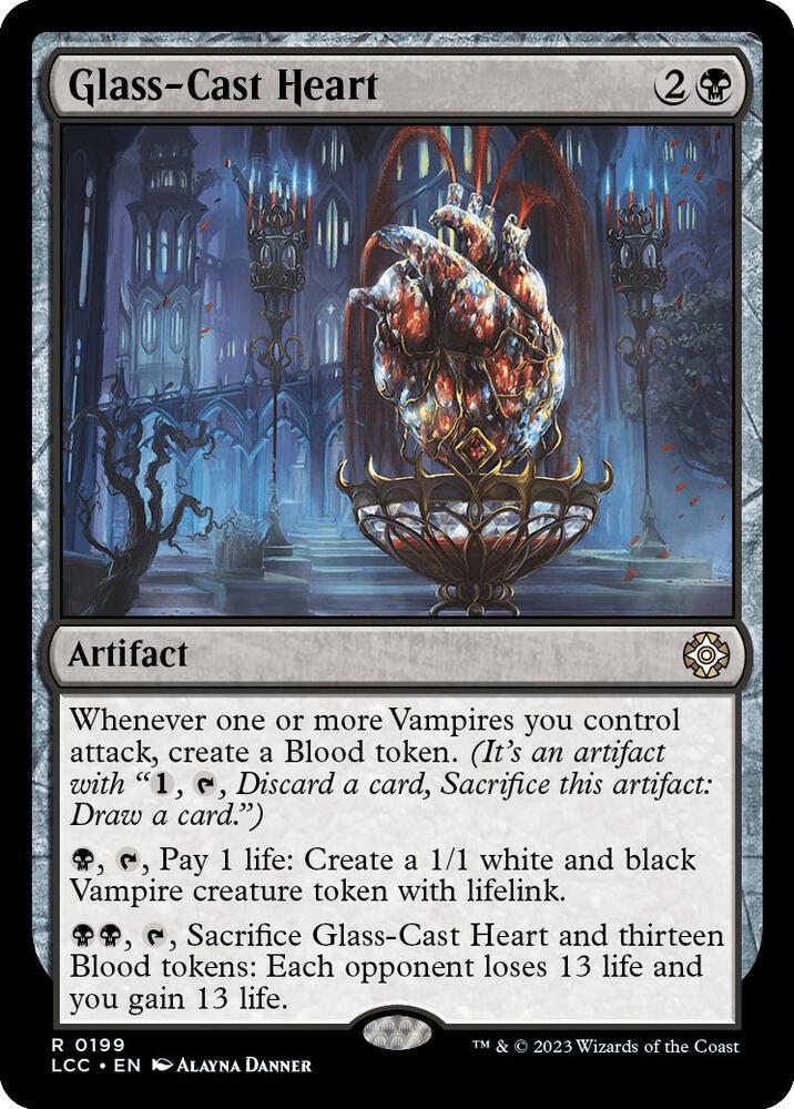 Glass-Cast Heart (199) (LCC)