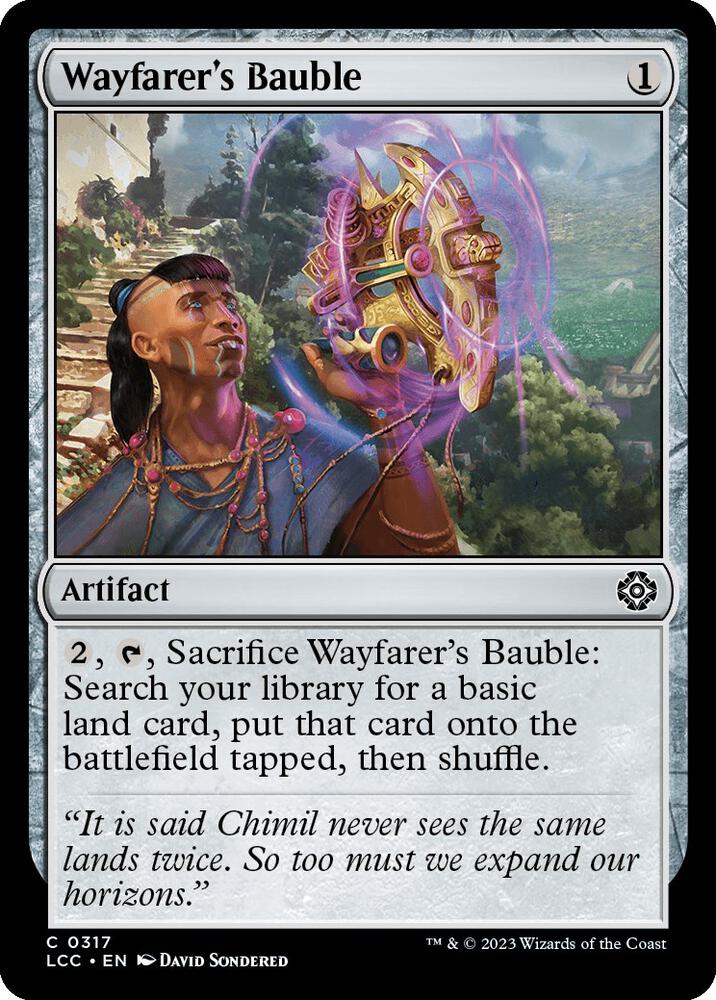 Wayfarer's Bauble (317) (LCC)