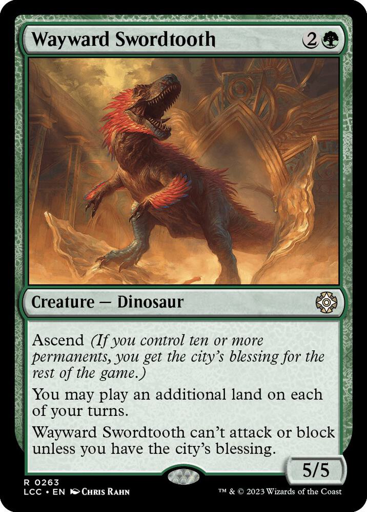 Wayward Swordtooth (263) (LCC)