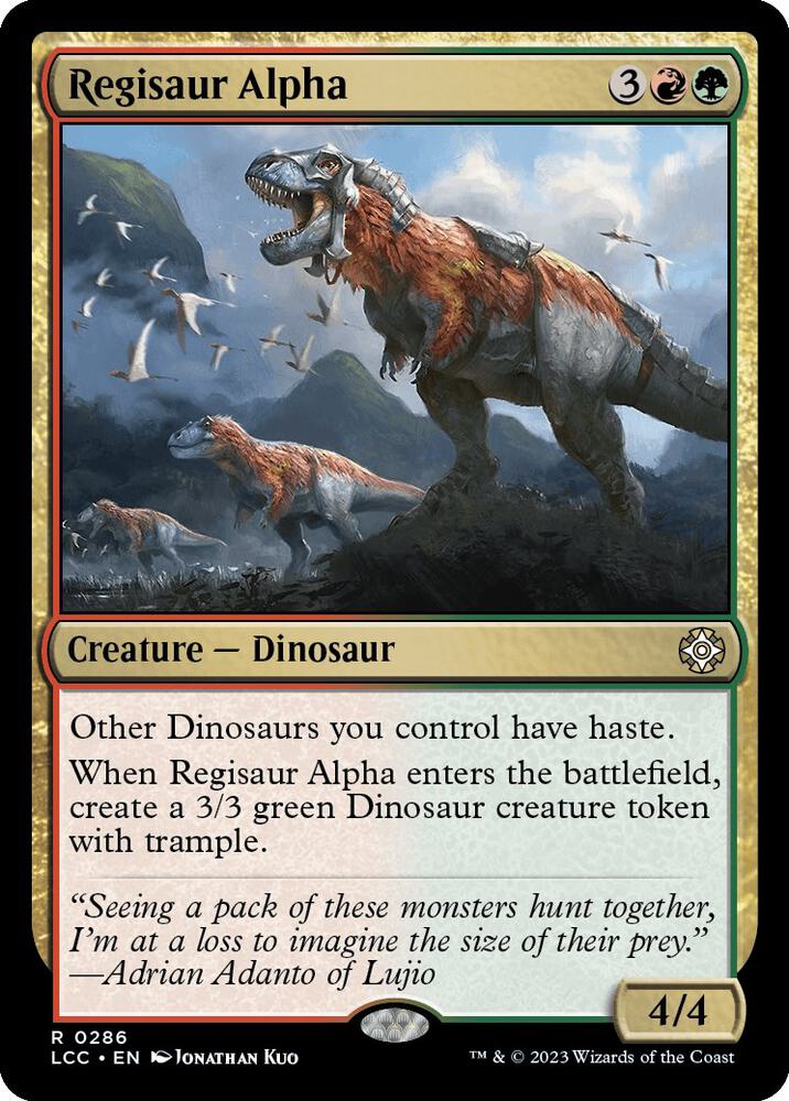 Regisaur Alpha (286) (LCC)