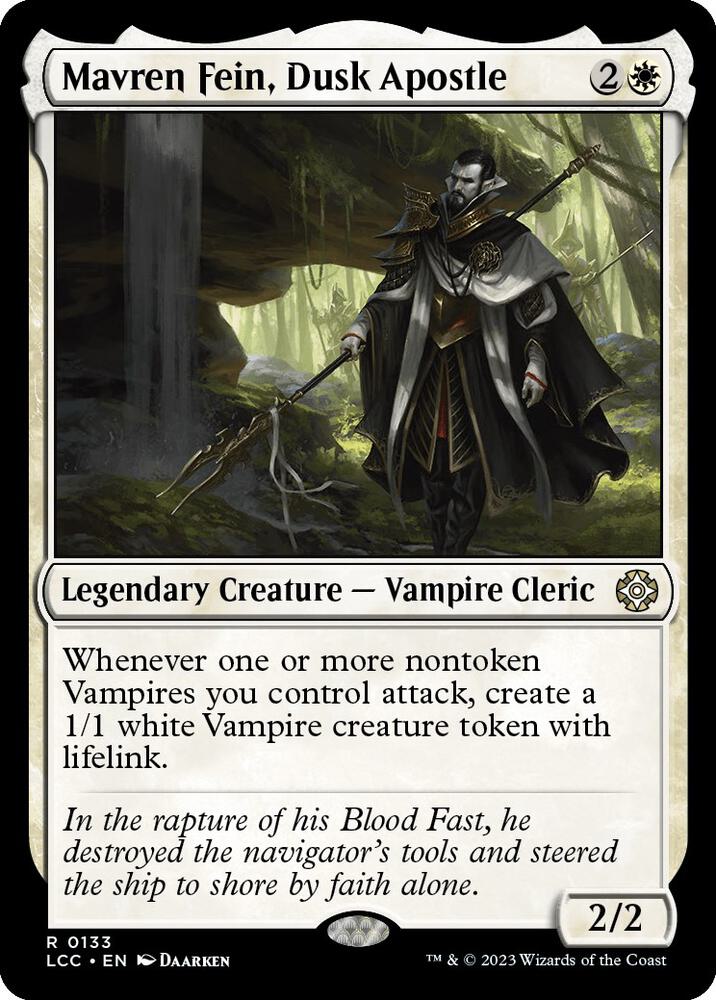 Mavren Fein, Dusk Apostle (133) (LCC)