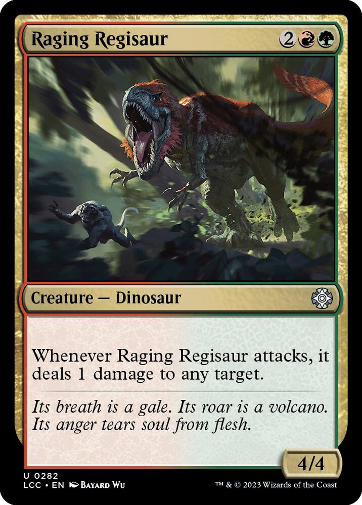 Raging Regisaur (282) (LCC)
