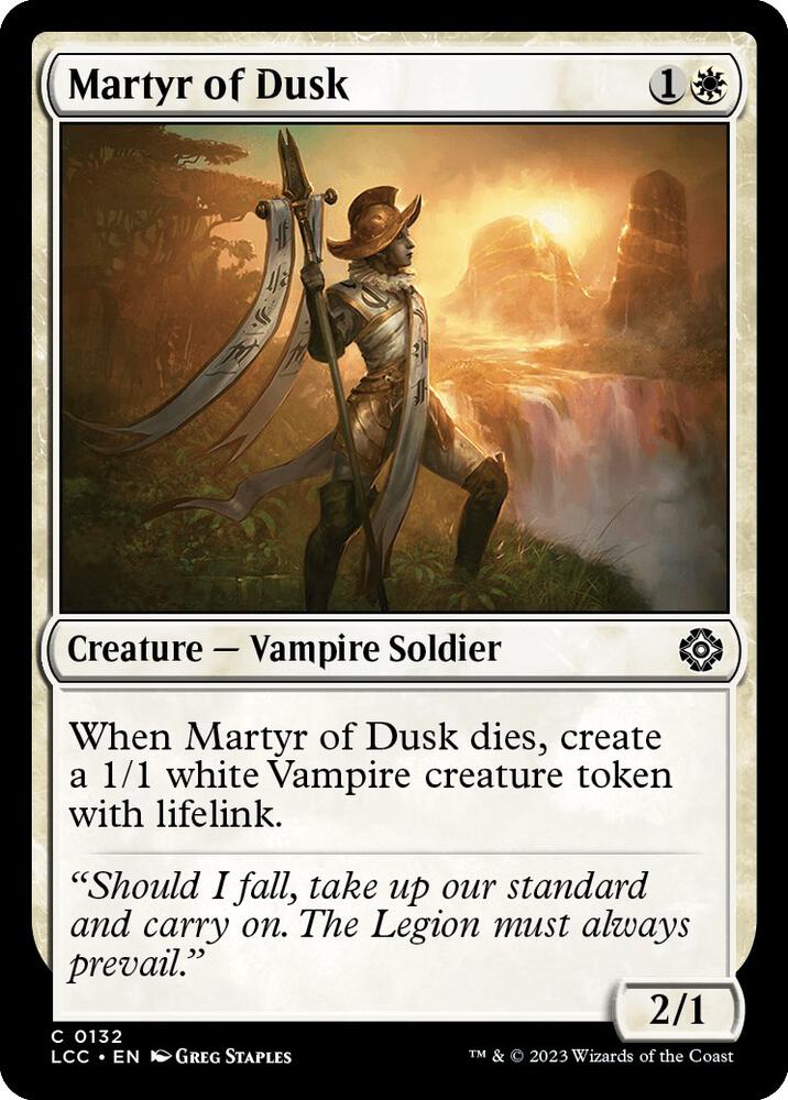 Martyr of Dusk (132) (LCC)