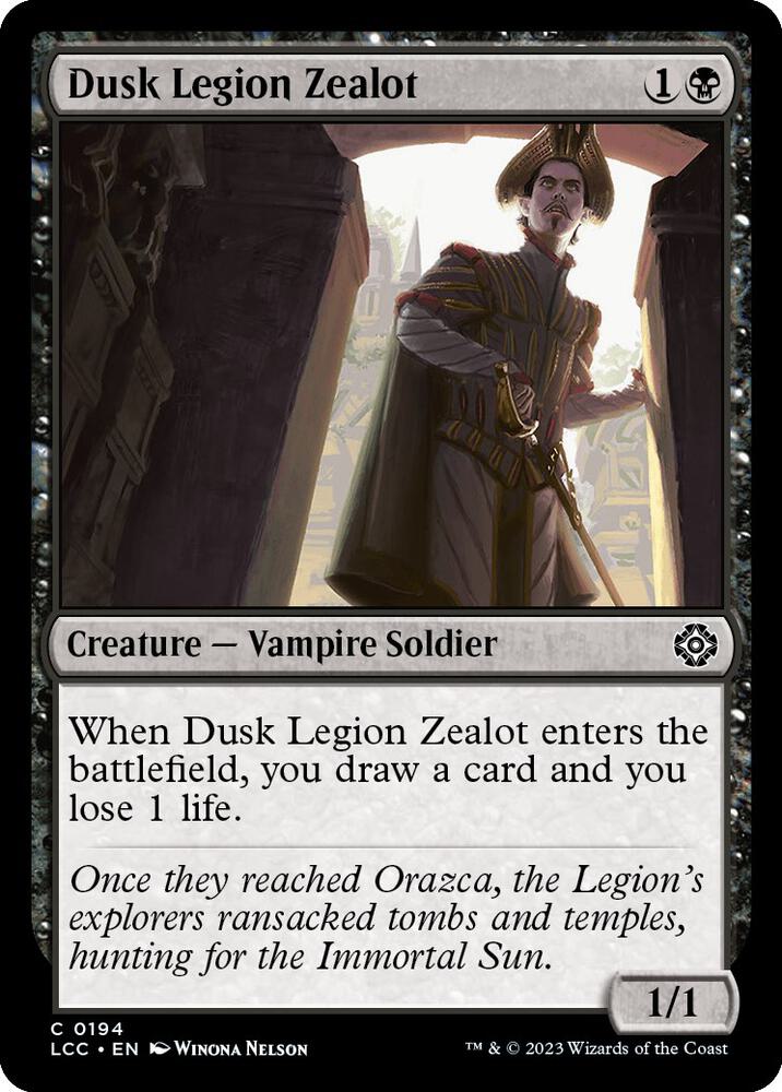 Dusk Legion Zealot (194) (LCC)