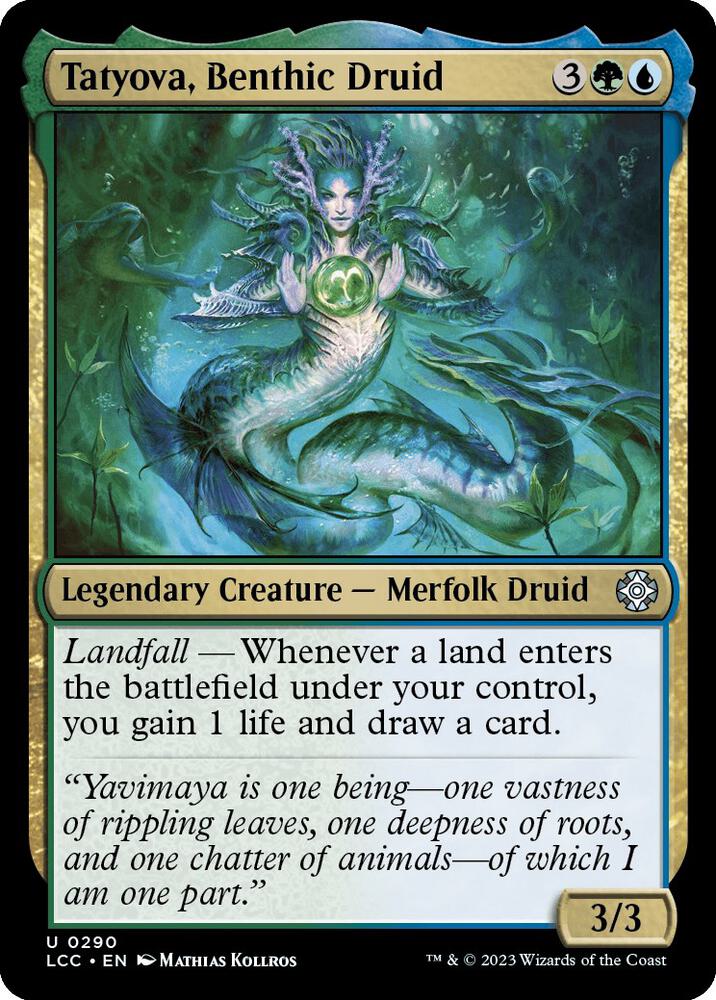 Tatyova, Benthic Druid (290) (LCC)