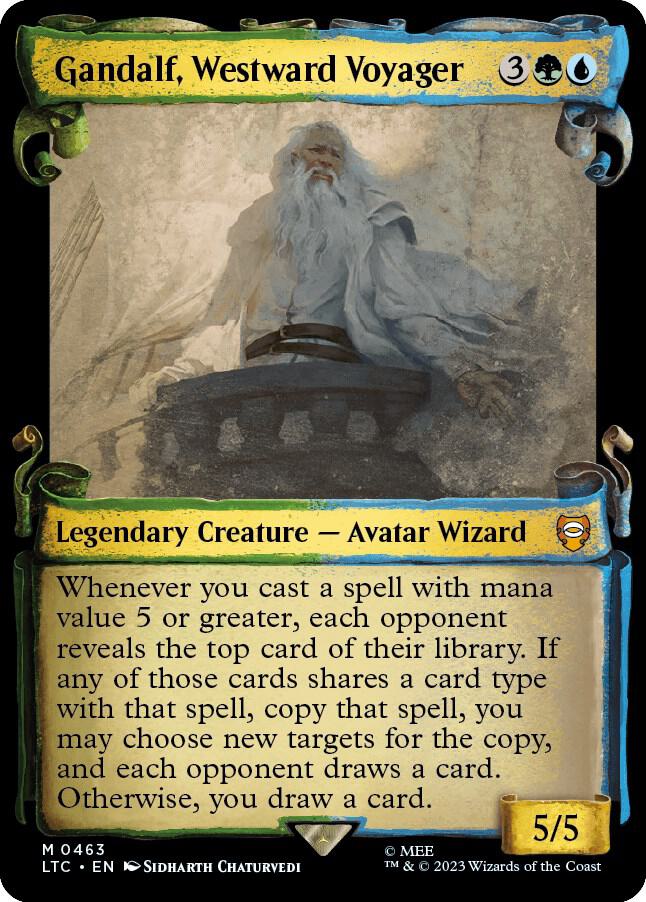 Gandalf, Westward Voyager (Showcase Scrolls) (463) (LTC)