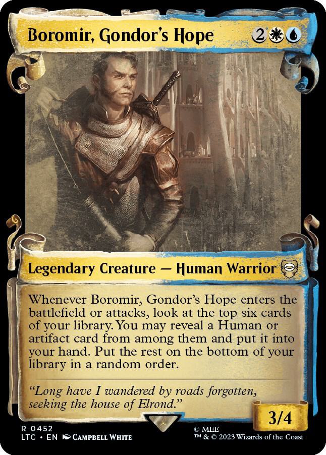 Boromir, Gondor's Hope (Showcase Scrolls) (452) (LTC)