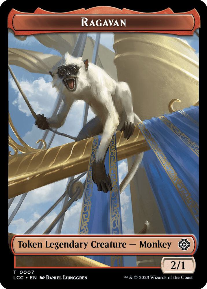 Ragavan // Treasure Double-Sided Token (7 // 18) (LCC)
